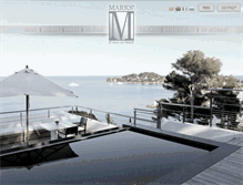 Tablet Screenshot of cap-ferrat.marks.fr